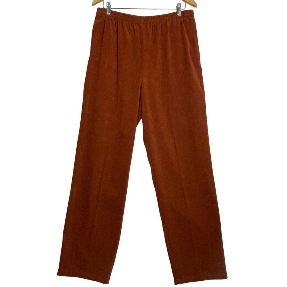 VTG Bob Mackie Wearable Art L 2pc Set Rust Embroidered Jacket Pants Hong‎ Kong - Picture 3 of 16